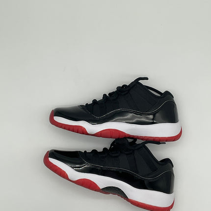 Air Jordan 11 Retro Low Bred (GS) - Bred - Pre-owned - Size 7M, OG Box