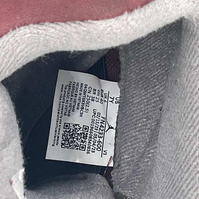 Air Jordan 5 Burgundy GS FN4233-600