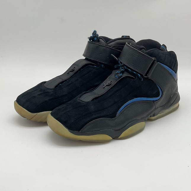 Nike Air Penny 4 Black Atlantic Blue size 15 sneakers
