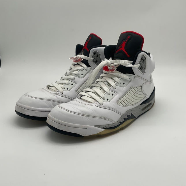 Air Jordan 5 Retro White Cement 2016 136027-104 Size 12