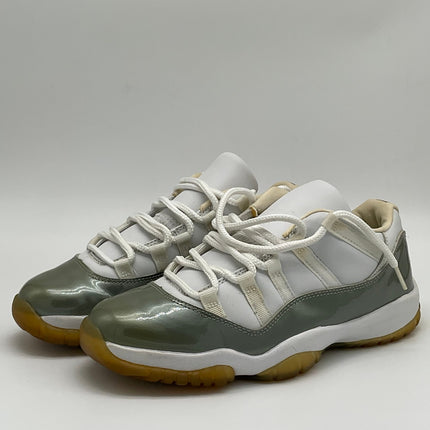 Air Jordan 11 Retro Low Metallic Silver size 10W sneakers