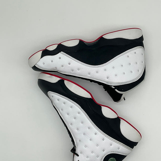 Air Jordan 13 Retro He Got Game - White/Black/Red - Pre-owned - Size 12M, OG Box
