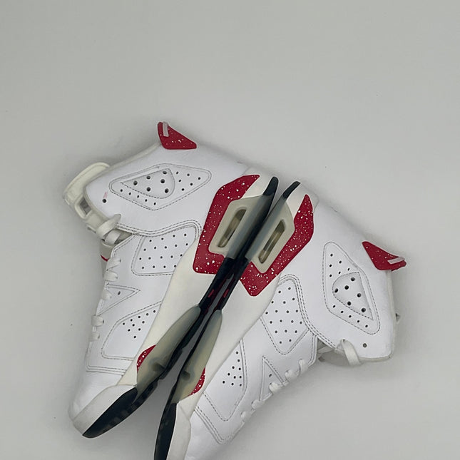 Air Jordan 6 Retro GS Red Oreo 384665-162 Size 7Y