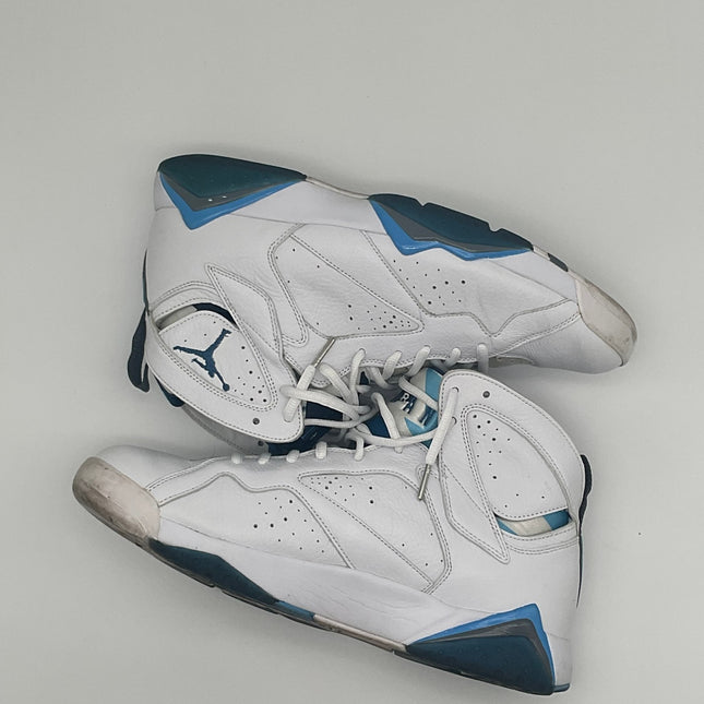 Air Jordan 7 Retro - French Blue (2015) - Pre-owned - Size 12M, Replacement Box