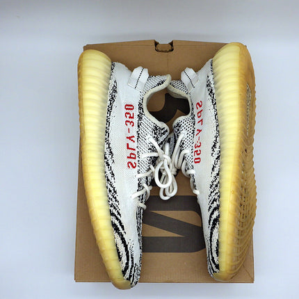 Adidas Yeezy Boost 350 V2 – Zebra – Pre-owned – Size 12.5M, OG Box