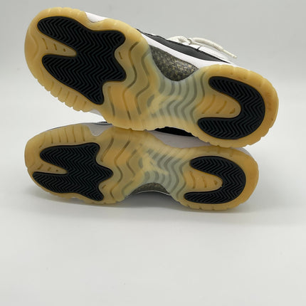 Air Jordan 11 Retro DMP Gratitude (GS) - White Gold - Pre-owned - Size 7M