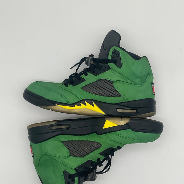 Air Jordan 5 Apple Green Oregon CK6631-307