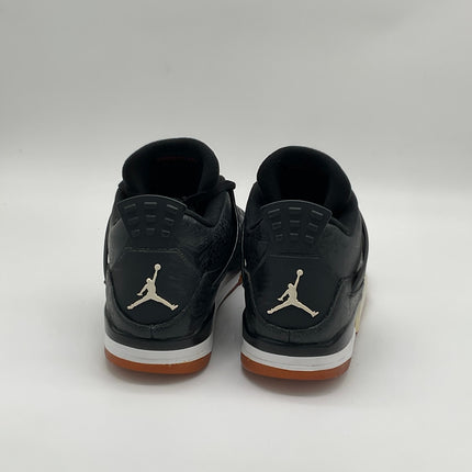 Air Jordan 4 Retro Black Laser - Black - Pre-owned - Size 14M, Replacement box