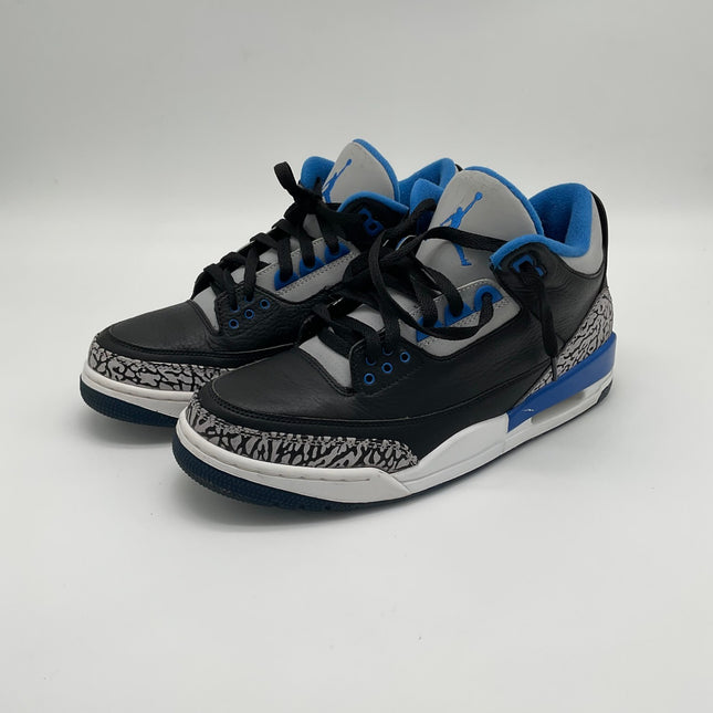 Air Jordan 3 Retro Sport Blue Sport Blue size 9.5 — view 3