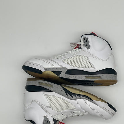 Air Jordan 5 Retro White Cement 2016 136027-104 Size 12