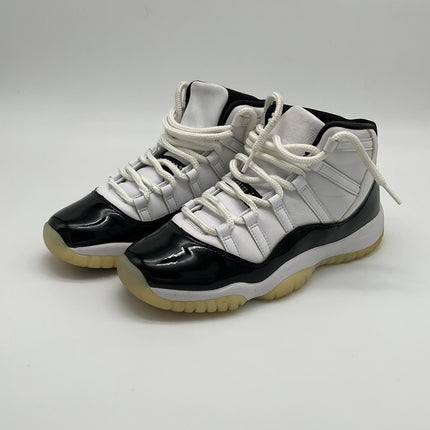 Air Jordan 11 Retro DMP Gratitude (GS) - White Gold - Pre-owned - Size 7M