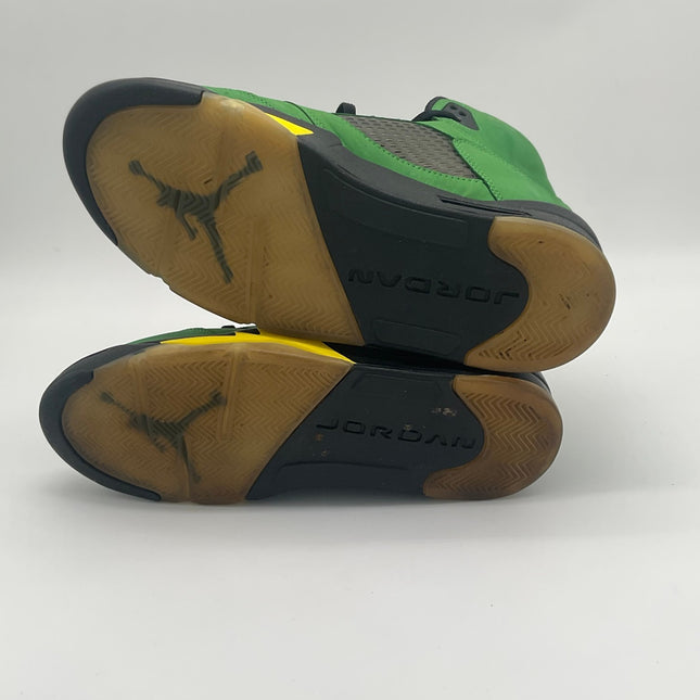 Air Jordan 5 Apple Green Oregon CK6631-307
