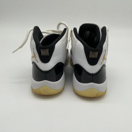 Air Jordan 11 Retro DMP Gratitude (GS) - White Gold - Pre-owned - Size 7M