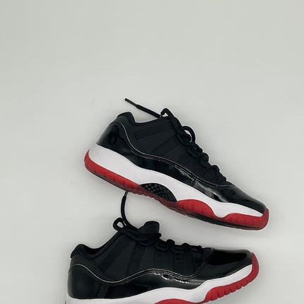 Air Jordan 11 Retro Low Bred (GS) - Bred - Pre-owned - Size 7M, OG Box