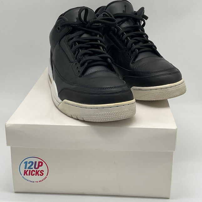 Air Jordan 3 Retro Cyber Monday - Black - Pre-owned - Size 12M, Replacement box