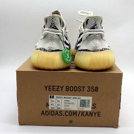 Adidas Yeezy Boost 350 V2 – Zebra – Pre-owned – Size 12.5M, OG Box