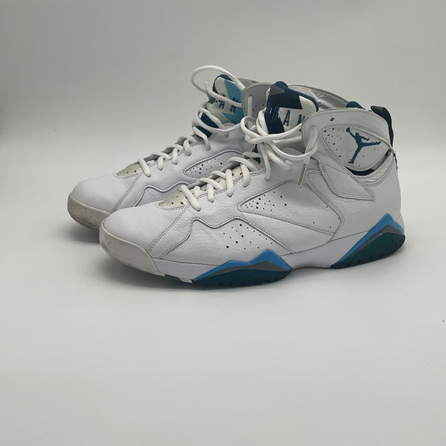 Air Jordan 7 Retro - French Blue (2015) - Pre-owned - Size 12M, Replacement Box