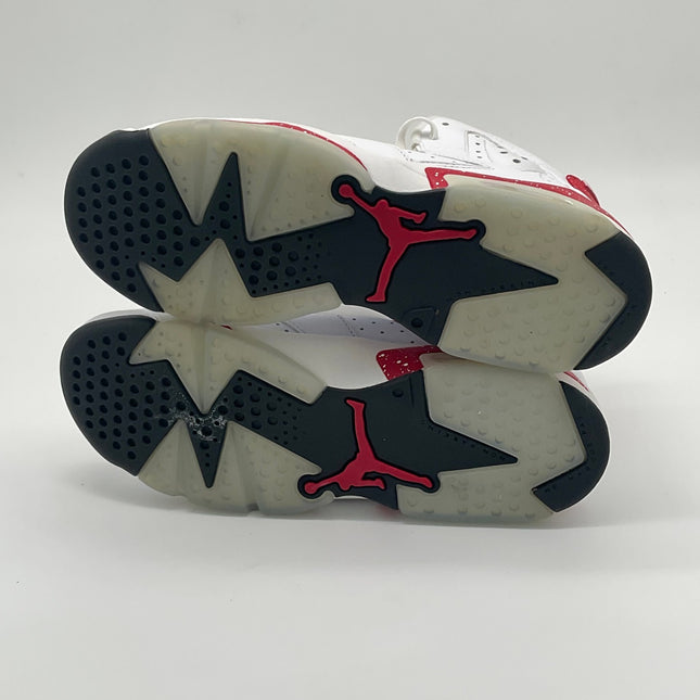 Air Jordan 6 Retro GS Red Oreo 384665-162 Size 7Y