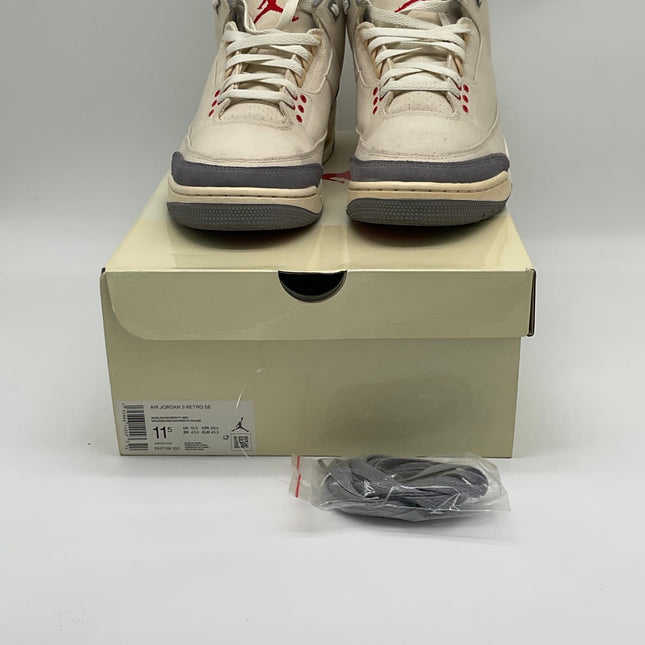 Air Jordan 3 Retro SE Muslin size 11.5