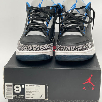 Air Jordan 3 Retro Sport Blue Sport Blue size 9.5 — view 6