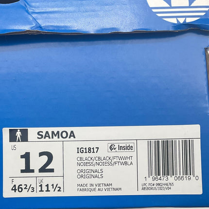 adidas Samoa Triple Black IG1817