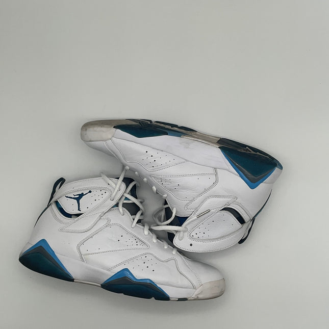 Air Jordan 7 Retro - French Blue (2015) - Pre-owned - Size 12M, Replacement Box