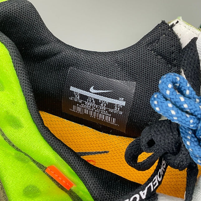 Nike Zoom Terra Kiger 5 Off-White Electric Green size 12.5 — view 7