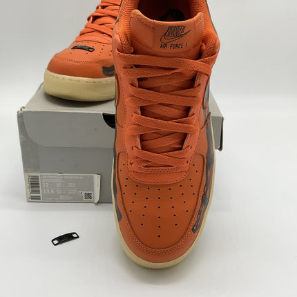 Nike Air Force 1 '07 Skeleton Orange size 12 — view 7
