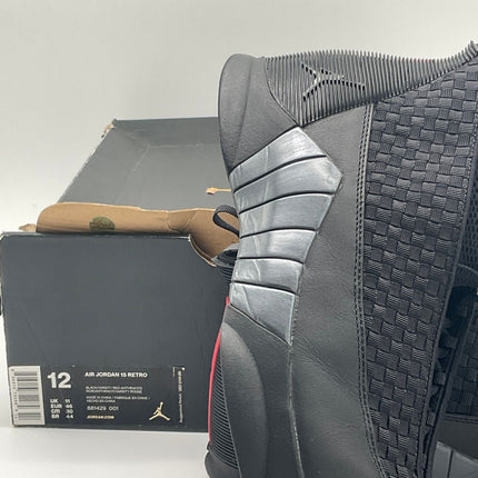 Air Jordan 15 Retro Stealth 881429-001 Size 12