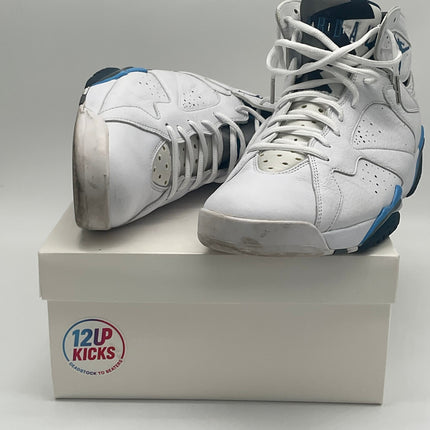 Air Jordan 7 Retro - French Blue (2015) - Pre-owned - Size 12M, Replacement Box