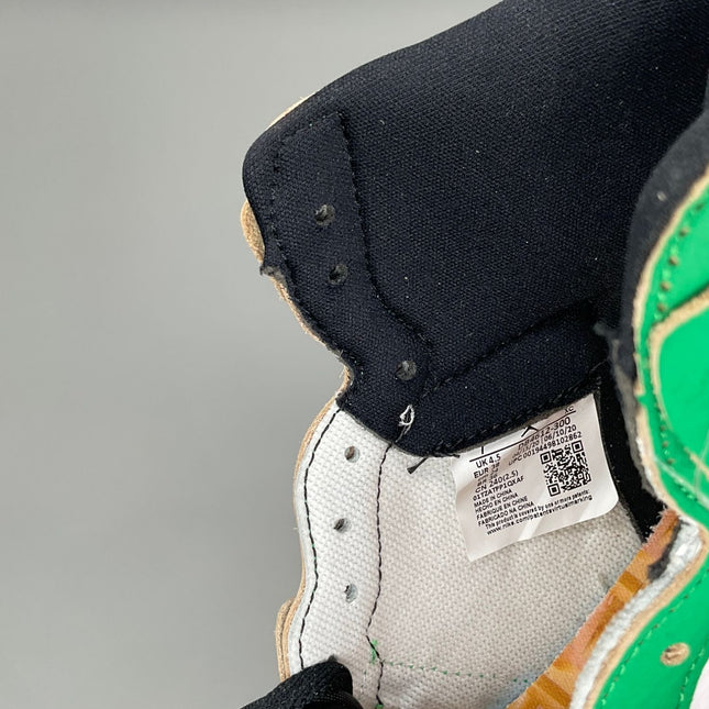 Air Jordan 1 Retro High OG Lucky Green size 7W — view 7