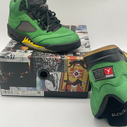 Air Jordan 5 Apple Green Oregon CK6631-307