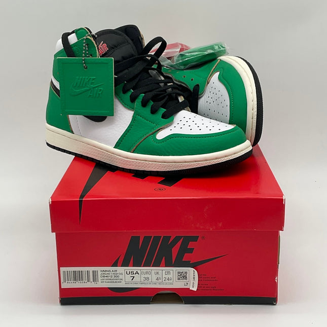 Air Jordan 1 Retro High OG Lucky Green size 7W — view 8