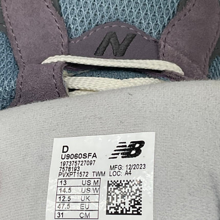 New Balance 9060 Shadow Purple size 13 — view 8