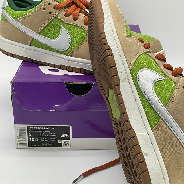 Nike SB Dunk Low Pro Escargot – Sesame / Pear – Pre-Owned – Size 9