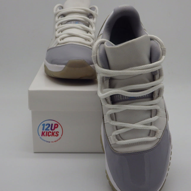Air Jordan 11 Retro Low - Cement Grey - Pre-owned – Size 12M, Rep Box