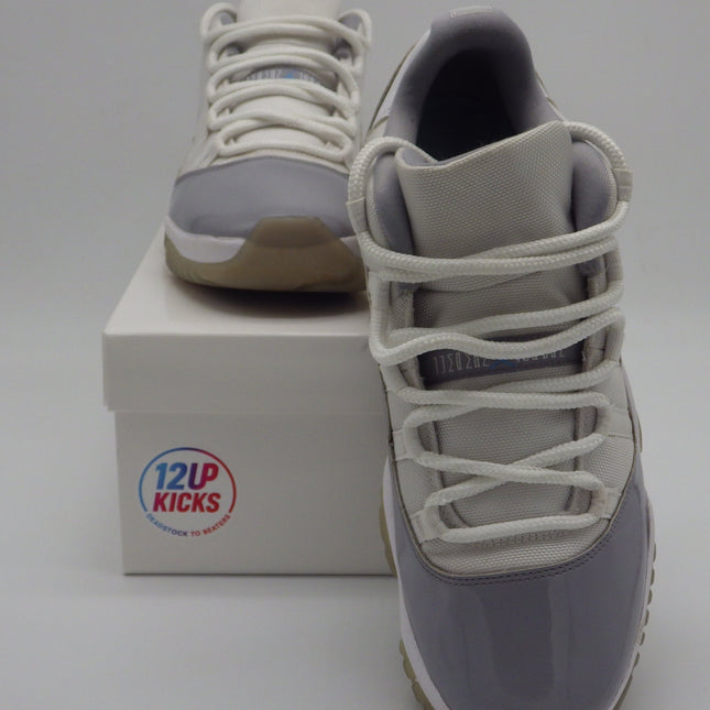 Air Jordan 11 Retro Low - Cement Grey - Pre-owned – Size 12M, Rep Box