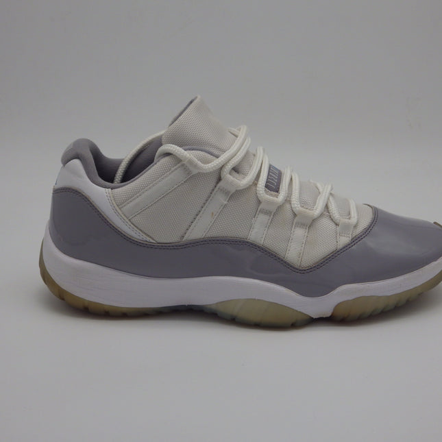 Air Jordan 11 Retro Low - Cement Grey - Pre-owned – Size 12M, Rep Box
