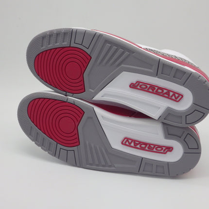 Air Jordan 3 Retro - Cardinal Red - Brand New - Size 12M, OG Box