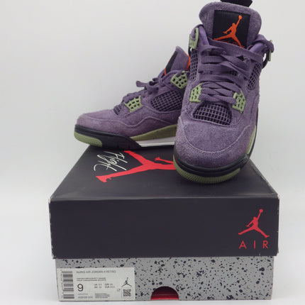 Air Jordan 4 Retro - Canyon Purple (Women's) - Pre-owned – Size 9M, OG Box