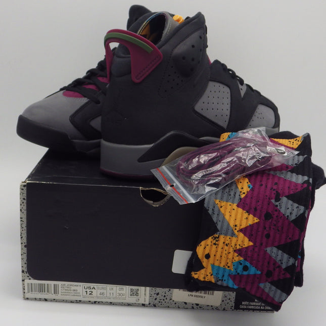 Air Jordan 6 Retro - Bordeaux - Pre-owned - Size 12M, OG Box