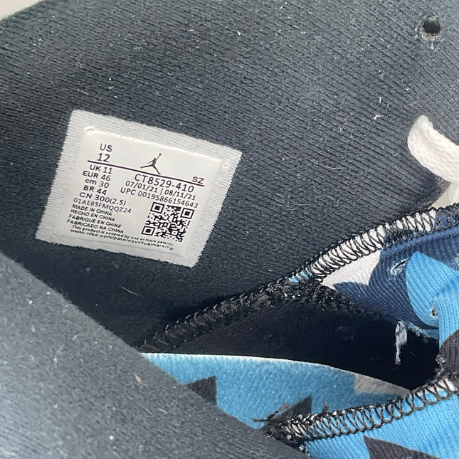 Air Jordan 6 Retro - UNC (University Blue) - Pre-owned - Size 12M, OG Box