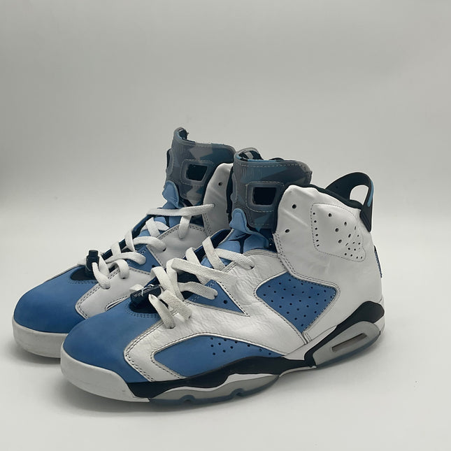 Air Jordan 6 Retro - UNC (University Blue) - Pre-owned - Size 12M, OG Box