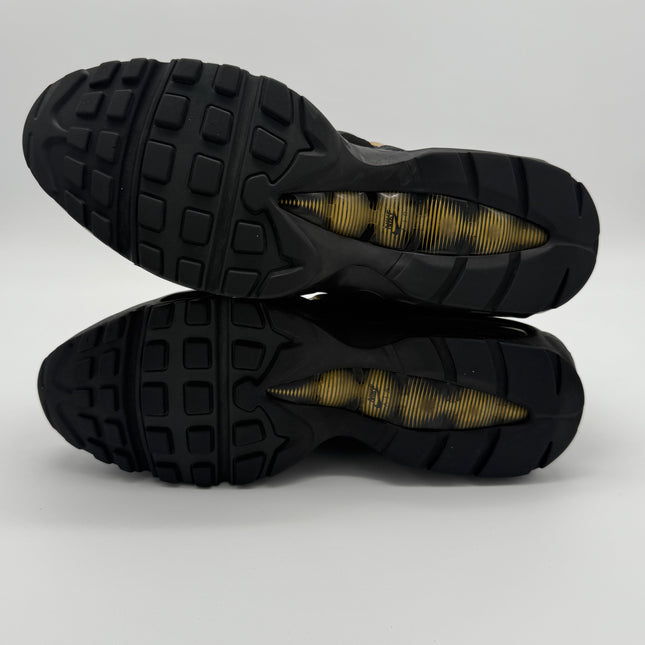 Nike Air Max 95 - OG Black Metallic Gold - Pre-owned - Size 12M, OG Box