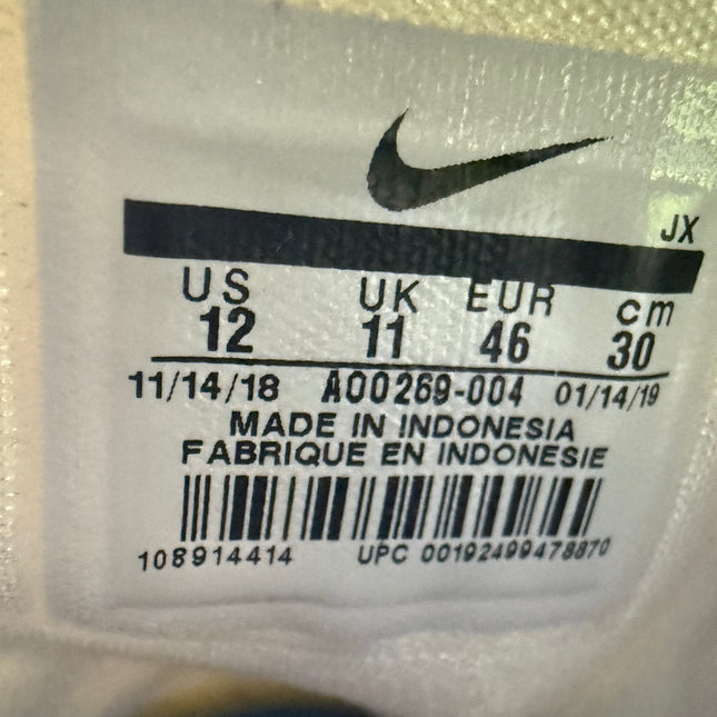 Nike Zoom 2K - Black Volt - OG Retro Vibe - Pre-owned - Size 12M, Rep Box