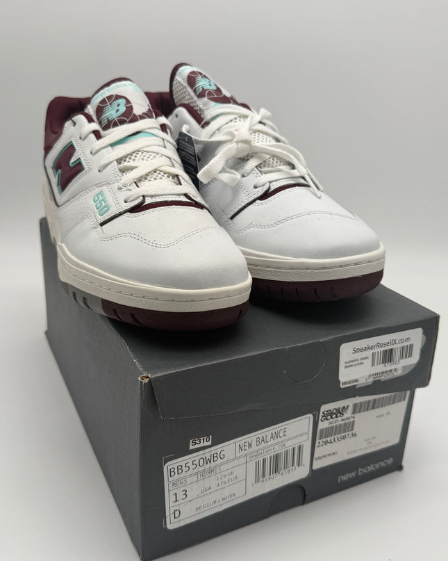 New Balance New Balance 550 “White Burgundy Mint” sneakers - Buy online at 12UP Kicks