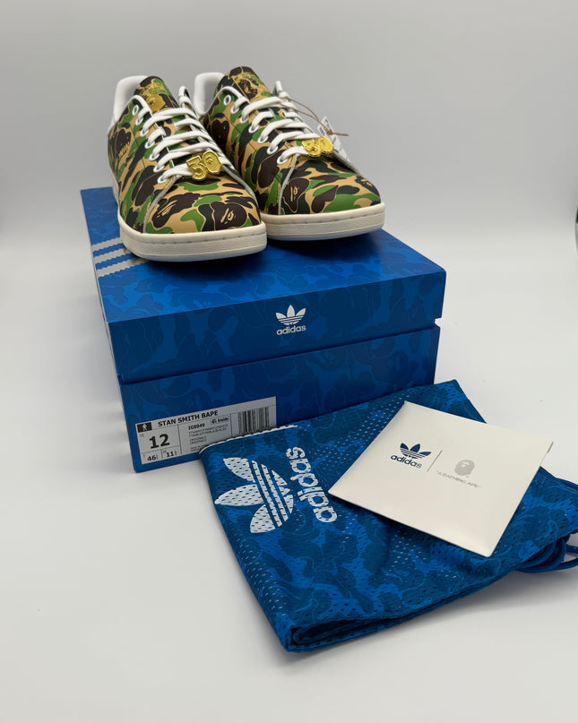 Adidas Adidas Originals Stan Smith x A Bathing Ape (BAPE) – 30th Anniversary Edition sneakers - Buy online at 12UP Kicks