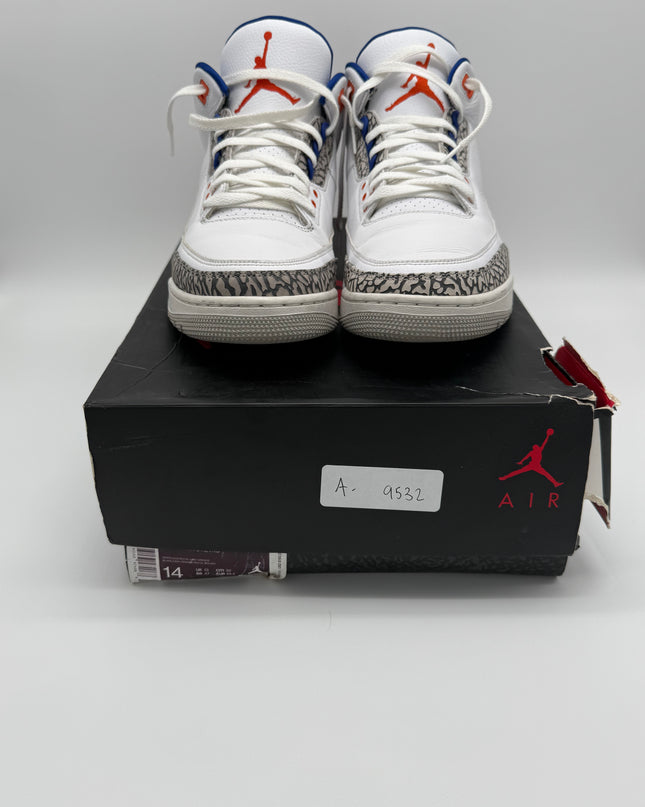 Jordan Brand Air Jordan 3 Retro 'Knicks' sneakers - Buy online at 12UP Kicks