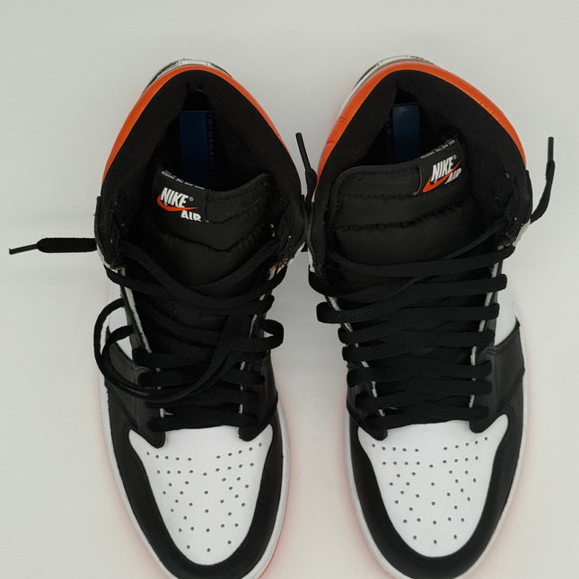 Air Jordan 1 Retro High - OG Electro Orange - Pre-owned - Size 12M, Rep Box