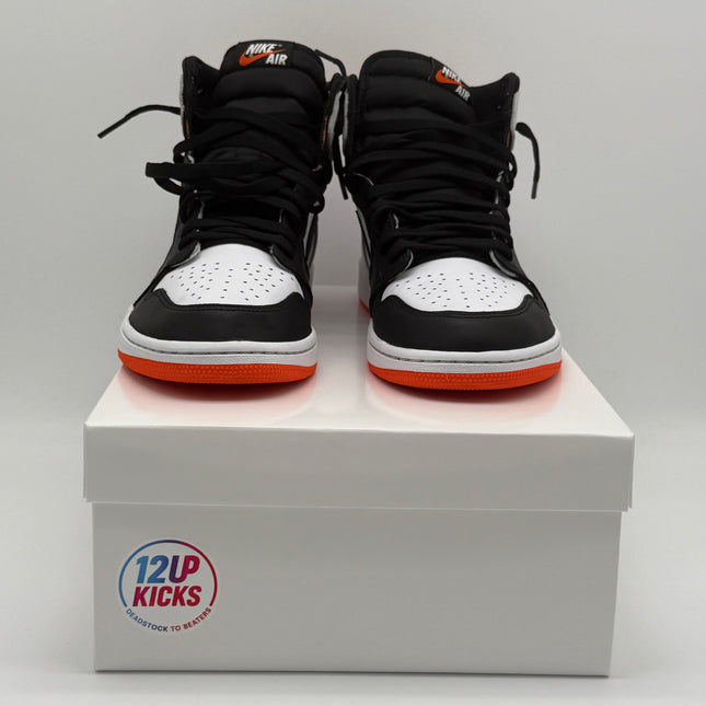 Air Jordan 1 Retro High - OG Electro Orange - Pre-owned - Size 12M, Rep Box